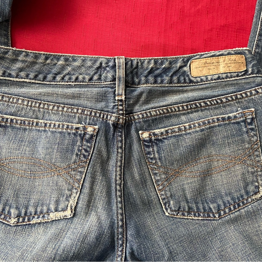 Abercrombie & Fitch Blue Vintage Wash Jeans